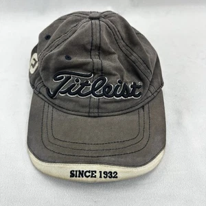 Titleist Golf Baseball Cap Hat Embroidered Mens Gray Footjoy Adjustable Logo Dad - Picture 1 of 8