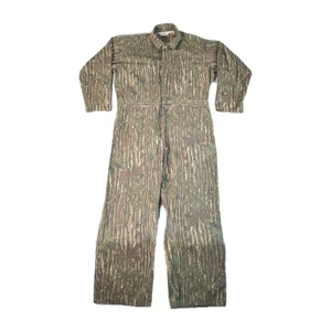 Vtg 90s Redhead Hunting Ripstop Fabric Coveralls Camo Non-Insulated Made in USA - Picture 1 of 14
