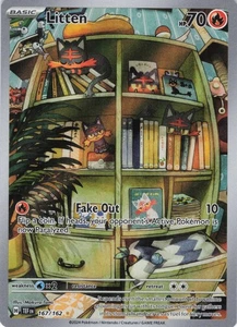 Litten - Illustration Rare SV05: Temporal Forces 167/162 NM - Picture 1 of 2
