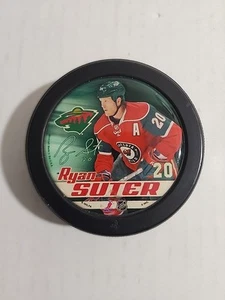 Ryan Suter Autographed Minnesota Wild Hockey Puck NHL - Picture 1 of 5