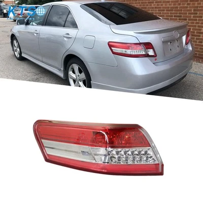 Lanterna traseira externa esquerda lâmpada de freio traseira para Toyota Camry LE SE XLE 2010-2011 - Imagem 1 de 4