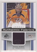 2013-14 SP Game Used Edition Authentic Fabrics Jerseys Pekka Rinne #AF-PR