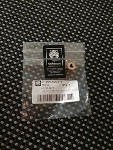 Wildcat, Tunnel/Double Flared Plug, 6mm, Steel Zirconline Jewelled Heart, neu - Bild 1 von 5