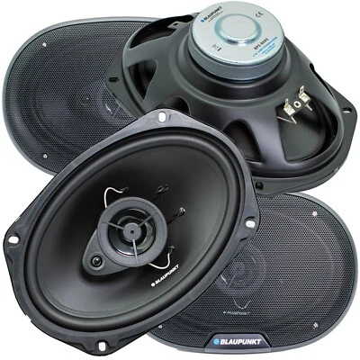 4x Blaupunkt BPS-E693 6x9" 3-Way Coaxial Car Speakers 280W Max Power - 2 Pairs - Image 1 of 4
