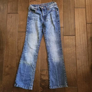 Revolt Girl's Junior Blue Denim Jeans - Size 10 - Picture 1 of 15