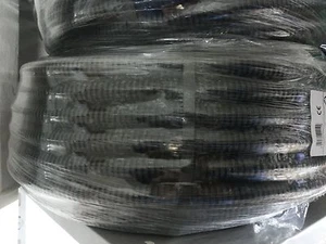 TUBO INCASSO CORRUGATO PIEGHEVOLE IN PVC d 20mm NERO PER IMPIANTI ELETTRICI - Foto 1 di 5