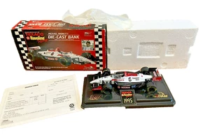 Michael Andretti 1995 Texaco Havoline Race Car 1:24 Die Cast Bank - Picture 1 of 12