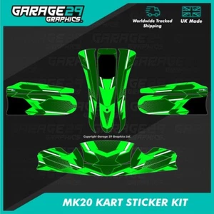 CADET MK20 KART STICKER KIT - EXOCET - COLOUR 5 - CUSTOMISABLE - Picture 1 of 3