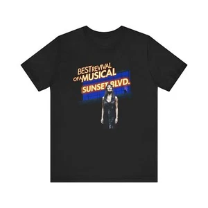 Sunset Blvd Musical Tee, Unisex Jersey Shirt, Retro Music Merchandise - Picture 1 of 17