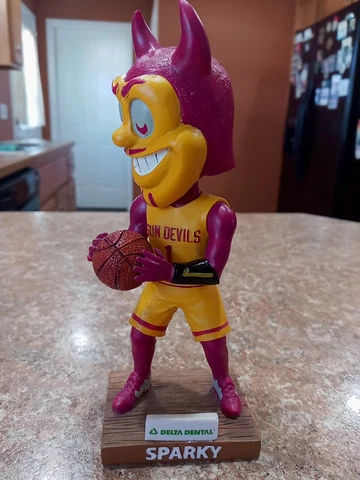 Sparky Sun Devils Bobblehead Arizona State University ASU Basketball Cover