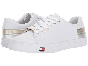 tommy hilfiger silver sneakers