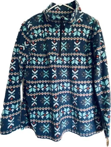 Womens Canyon Sky Multicolor Lightweight Decorative Fleece Size XL - Picture 1 of 3