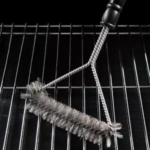Barbecue Grill Bbq Brush Clean Tool Grill Accessories Stainless Steel Bristles N - Picture 1 of 24