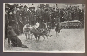 1905 LONG DISTANCE TRAVELER Dog Sled NOME ALASKA Washington DC USPS ELI SMITH #1 - Picture 1 of 3
