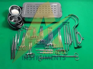 Juego de 38 piezas de apendicectomía y hernia - instrumentos médicos de cirugía general - Imagen 1 de 2