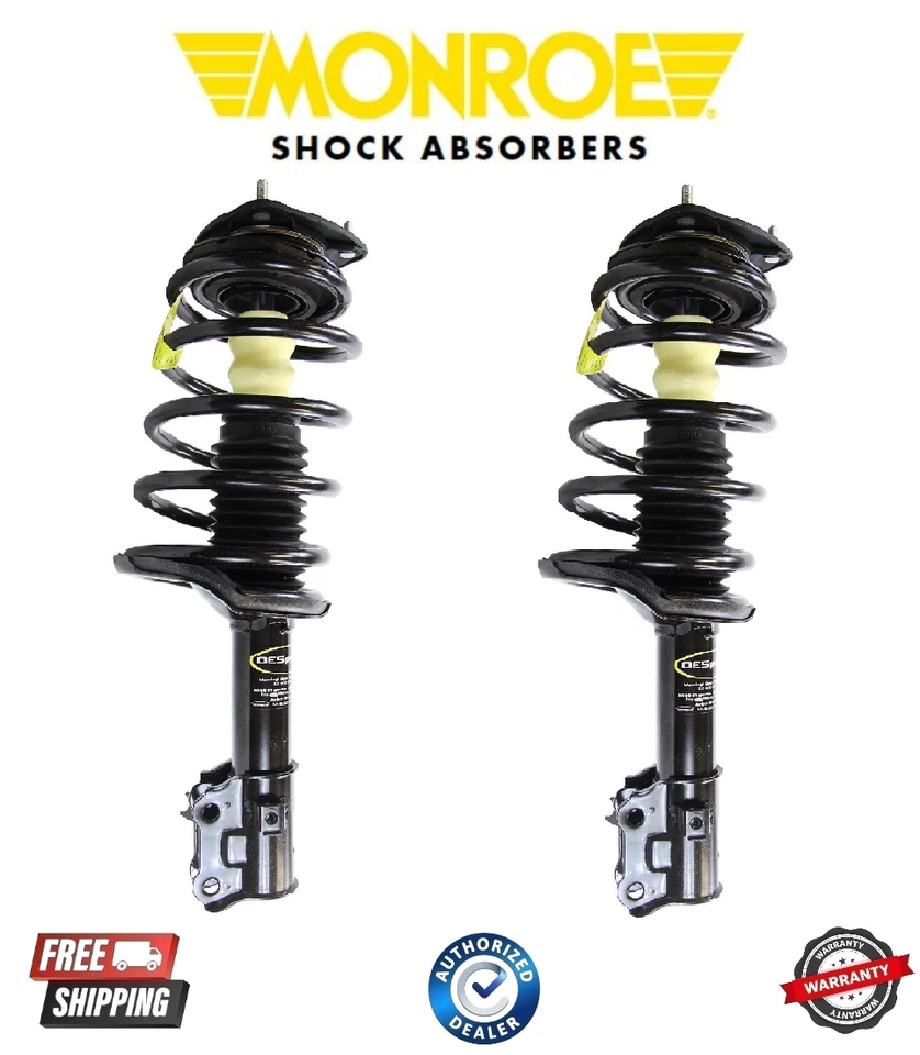 Puntal de suspensión delantera L/R y muelle helicoidal-puntal rápido para 06-11 Kia Rio Hyundai Foto 1 de 1