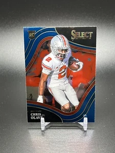 2022 Select Draft Picks Blue #105 Chris Olave Field Level Rc Rookie - Picture 1 of 2