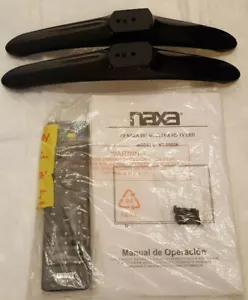 Naxa NT-5502K NT-4901K Stand Legs W/Screws, remote, owners manual 0349 7D0C - Picture 1 of 6
