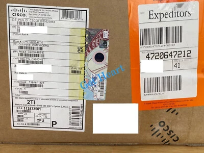 C9200-48T-E Cisco C9200 48 Port Data, Network Essentials DHL or FedEX or UPS - Image 1 of 4