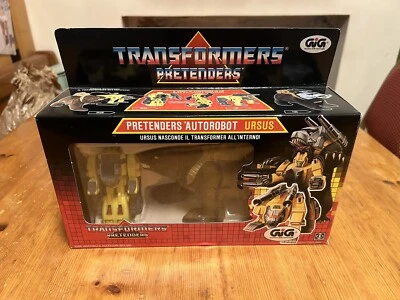 Transformers  Gig Pretenders Ursus Completo Vintage Hasbro G1 - Imagen 1 de 4