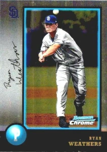 2018 BOWMAN DRAFT CHROME 98 BOWMAN #98B-RW RYAN WEATHERS - Picture 1 of 2