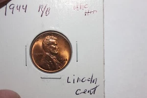 1944   RED BROWN     UNC+++    LINCOLN CENT - Picture 1 of 2