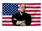 Vin Diesel With American Flag Tapestry 3x5 Ft