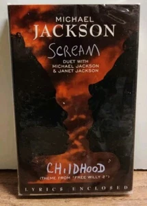 Scream/Childhood [EP] by Michael Jackson (Cassette, May-1995, Sony Music) - Imagen 1 de 1