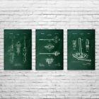 Pipe Fitting Patent Posters Set Of 3 Plumber Gifts Pipefitter Decor Plumbing Art