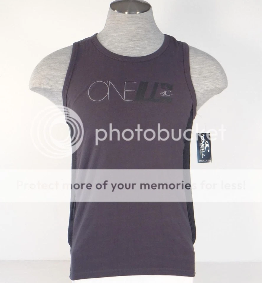 Camisa sin mangas O'Neill Signature vintage negra para niños extra grande XL NUEVA CON ETIQUETAS Foto 1 de 1