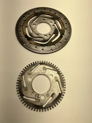 Can Am Roadster 08-12 Spyder RSS RS GS SE5 990 FRENO DELANTERO ROTOR DISCO TONO ENGRANAJE Foto 1 de 4