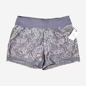 Aspen Purple Printed Ocean Swellsash Mesh Hem 4 Pockets Shorts Sz XL - Picture 1 of 15