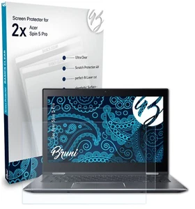 Bruni 2x Protective Film for Acer Spin 5 Pro Screen Protector Screen Protection - Afbeelding 1 van 8
