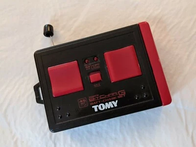 2001 Tomy Bit Char-G Chase Set 57 MHz Toy Car Remote Control Red Working - Image 1 of 3
