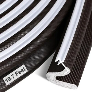 Door Weather Stripping Door Seal, Long Door Insulation Strip for Large Gap,Ea... - Picture 1 of 6