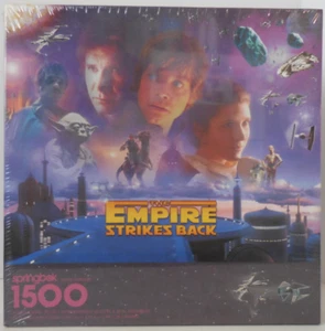 Springbok 1997 The Empire Strikes Back 1500 Pieces Jigsaw Puzzle New Sealed Box - Picture 1 of 3