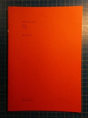 Kettnaker - Preisliste MIO 2018 H-10017 - Bild 1 von 4