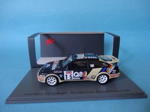 FORD SIERRA RS COSWORTH #15 - CUNICO RALLY TOUR CORSE 1989 SPARK S8707 NEW 1/43 - Imagen 1 de 6