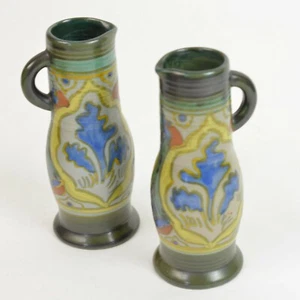 Jarras GOUDA POTTERY Indus Plaatelbakkerij Zuid HOLANDA - Imagen 1 de 8