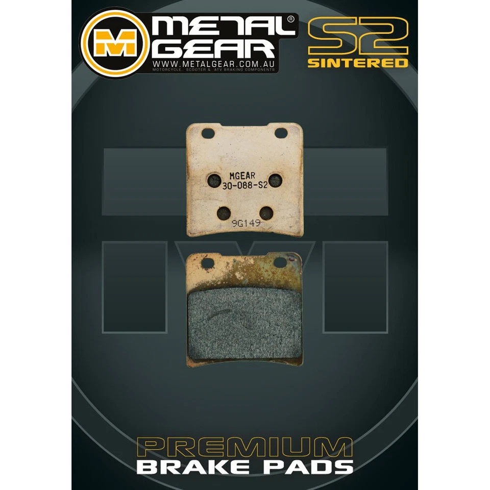 Brake Pads Sintered S2 Front Right for SUZUKI VS 800 Intruder GL 1992 1993 1994 - Image 1 of 1