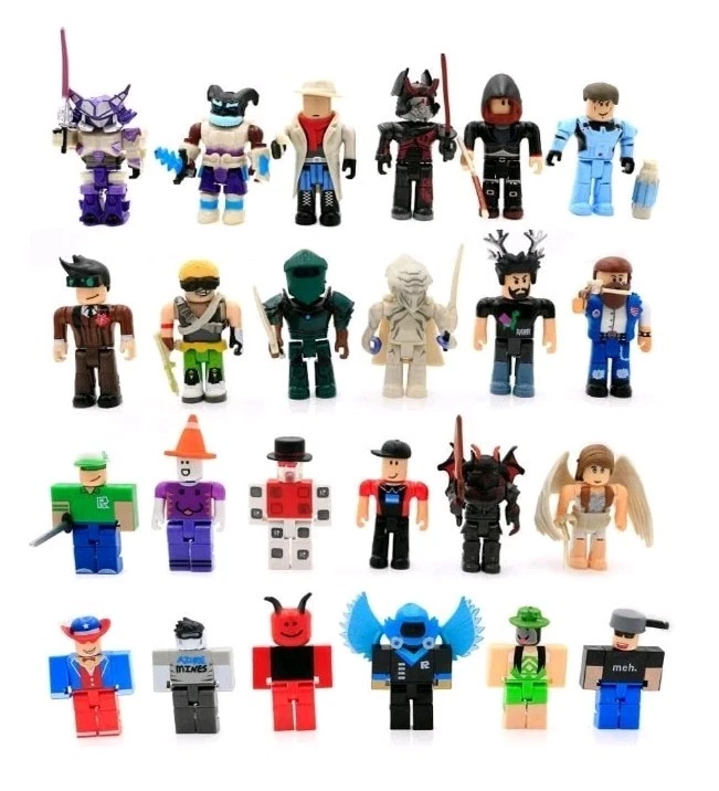 Lote de 10 mini figuras de acción Roblox Toys paquete de figuras de celebridades y accesorios Foto 1 de 1