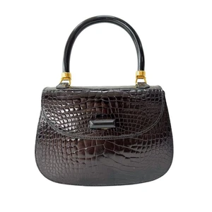 GUCCI Black Leather Top Handle Bag - Picture 1 of 17