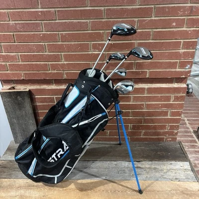 Callaway LEFT STRATA 6 Piece Golf Set Driver,5H,5W,7,9,SW,Putter with Bag Mens - Image 1 of 4