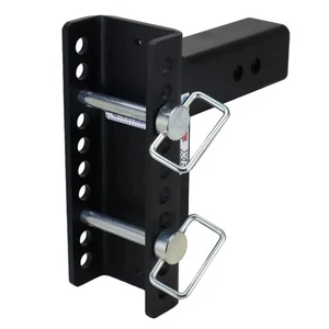 Shocker XR Adjustable Drop Hitch Base Frame Only with Pins - Foto 1 di 6
