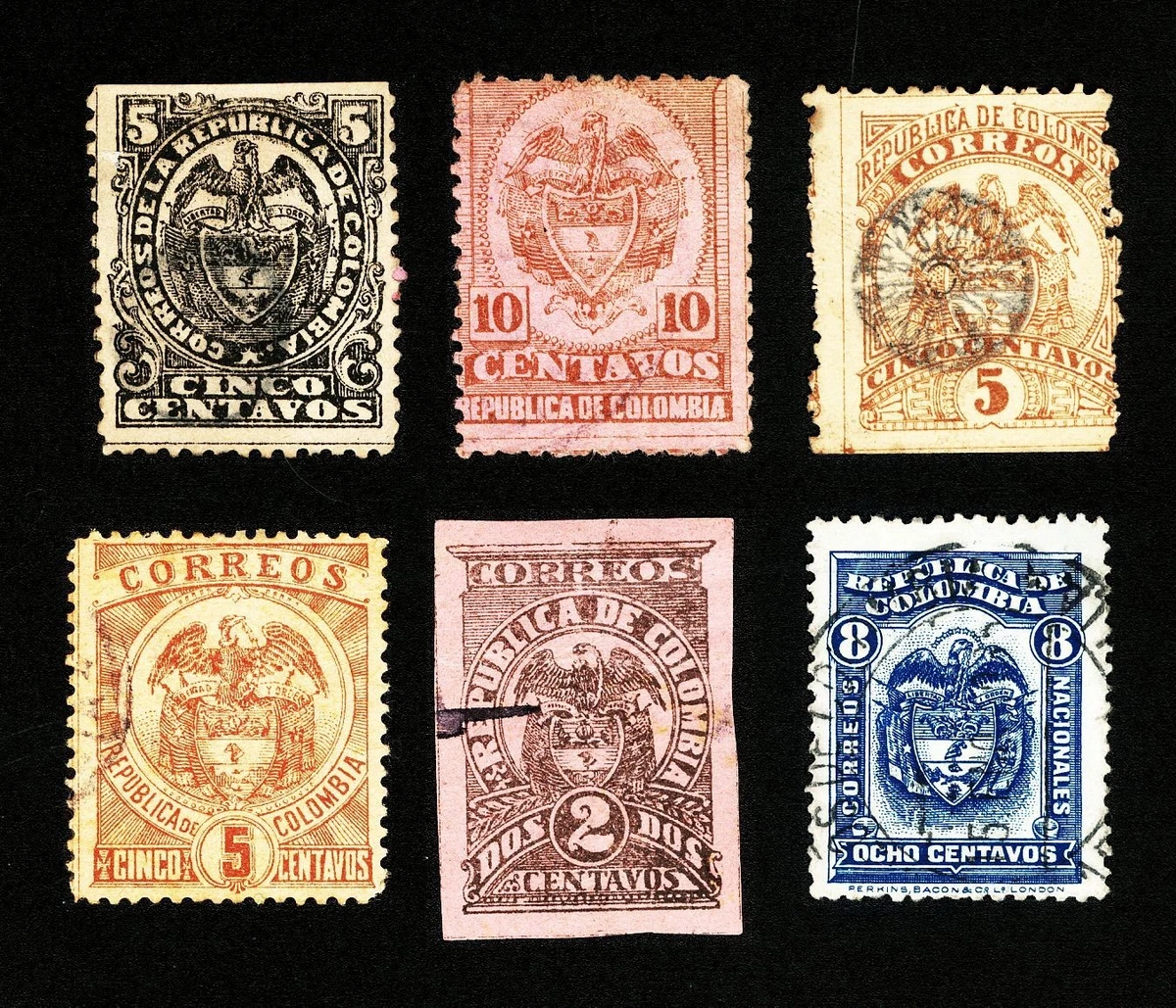 Prophila Collection: 25 Verschiedene Briefmarken Aus Kolumbien – Ideal Für Sammler Und Entdecker