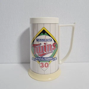 MINNESOTA TWINS Beer Mug 1961-1991 Special Export Light Plastic Stein Vintage - Picture 1 of 6