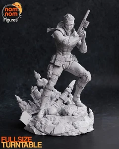 Solid Snake | 7.5-Inch Resin Model Kit | DIY Metal Gear Solid Stealth Operative - Picture 1 of 7