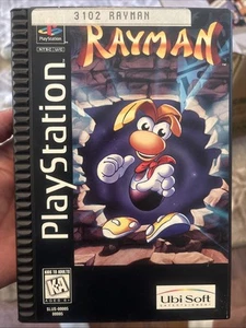 Rayman Longbox . PS1. Includes Manual Free Shipping - Picture 1 of 9