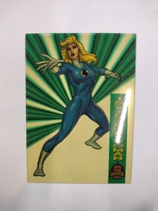 1994 Marvel Universe Trading Cards Suspended Animation Card #3 Invisible Woman - Bild 1 von 2