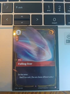 Falling Star Rare Foil 029/298 Riftbound League of Legends Origins - Picture 1 of 1